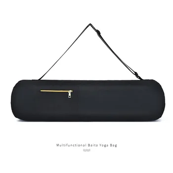 

Adjustable Strap Carriers Gym Unisex With Storage Pocket Large Capacity Yoga Mat Bag Zipper Closure Portable Travel Oxford Cloth