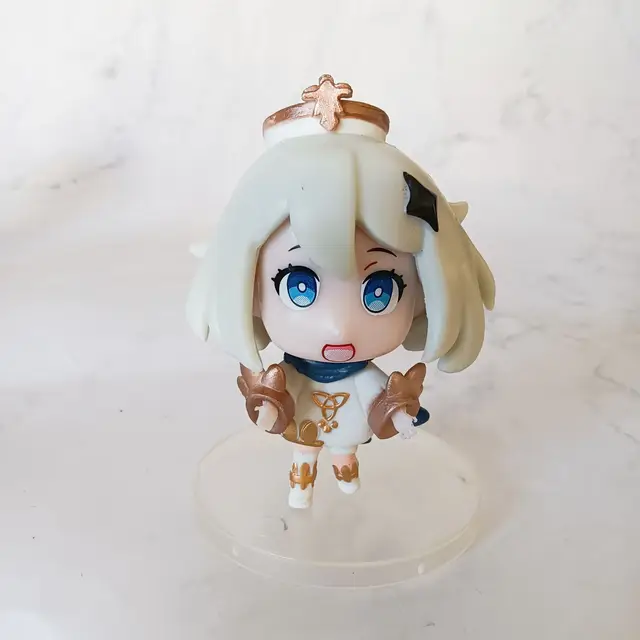 Genshin Impact Anime Cosplay Venti Diluc Paimon Amber Travelers Dolls Kawaii Cartoon Toys Gifts paimon