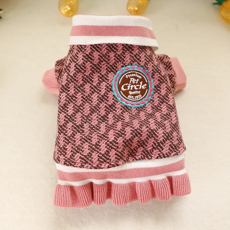 

HEYPET Winter Pet Cat Dress Leisure Dog Clothing for Small Medium Dogs Skirt Princess Dog Dress for Dogs Cat Costume Ropa Perro