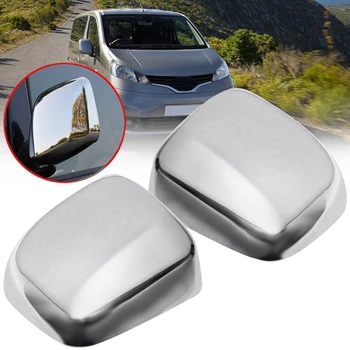 

Car Chromed Rearview Mirror Cover Side Mirror for Nissan Nv200 Evalia 2010-2018