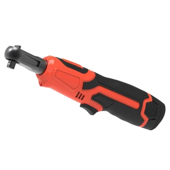 

12V Rechargeable Lithium-Ion Cordless Electric Ratchet Wrench Tool Kit US Plug