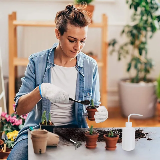 5Pc/Beállított Mini Zamatos Növények Szerszámok Beállított Kézátültetési Szerszám Beltéri Bonsai Miniatűr Tündér Kerti Növényi Virág Palánták Gondozása - Image 4