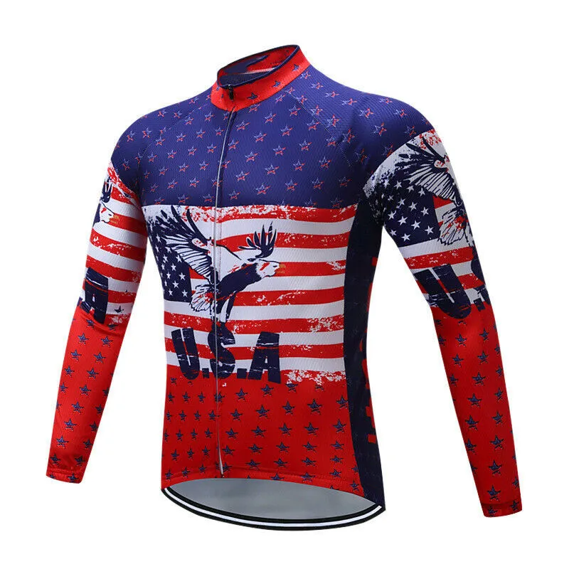 2022 más nuevo primavera otoño camisetas de bicicleta ropa MTB camisetas de bicicleta de montaña ropa deportiva de carreras camisetas de ciclismo de manga larga para hombres