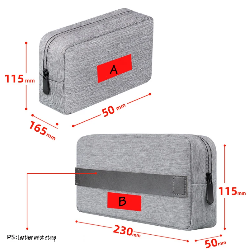 High Quality Travel Cable Storage Bag Organizer Case For Headphones USB Charger Power Bank Digitals Bag Electronic Accessories