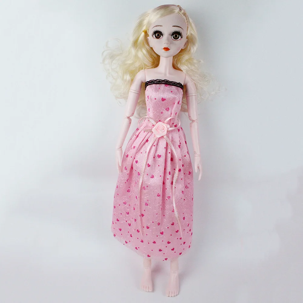60 см кукольная одежда BJD/SD Свадебный костюм платье DIY юбка 3 точки BJD Кукольное платье 1/3 кукольные аксессуары Игрушки для девочек куклы - Цвет: Only clothes A