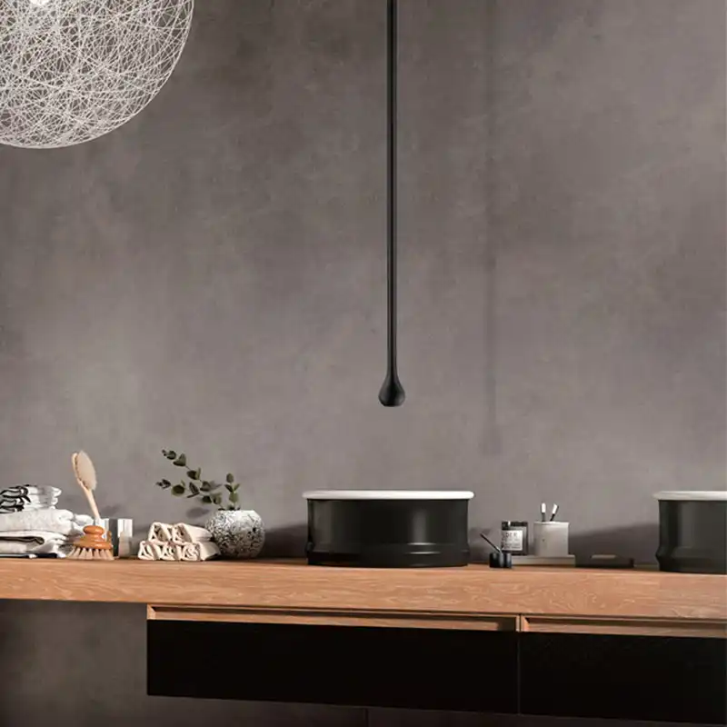 Water Drop Hang Ceiling Faucet Bathroom Basin Bathtub Tap Wall