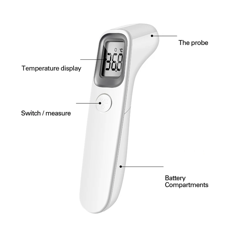 Электронный термометр lcd цифровой Бесконтактный ИК инфракрасный термометр лоб измеритель температуры тела для детей и взрослых