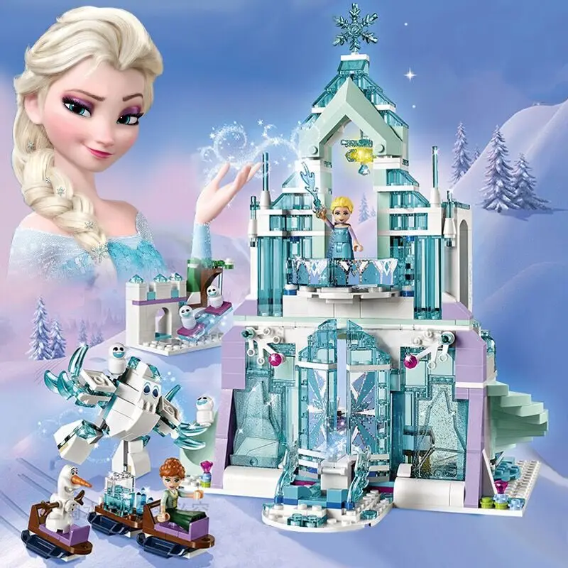 haat Open Direct 2019 Echte Disney Nieuwe Bevroren Elsa Anna Bouwstenen Poppen Wanten Kasteel  Speelgoed Kids Kinderen Speelgoed Kerstcadeau|null| - AliExpress