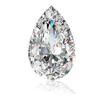 

6*4mm Test Positive Moissanite Diamond Loose Pear 0.5CT Fine Jewelry Moissanite Diamond Loose Gemstone Water Drop Cut