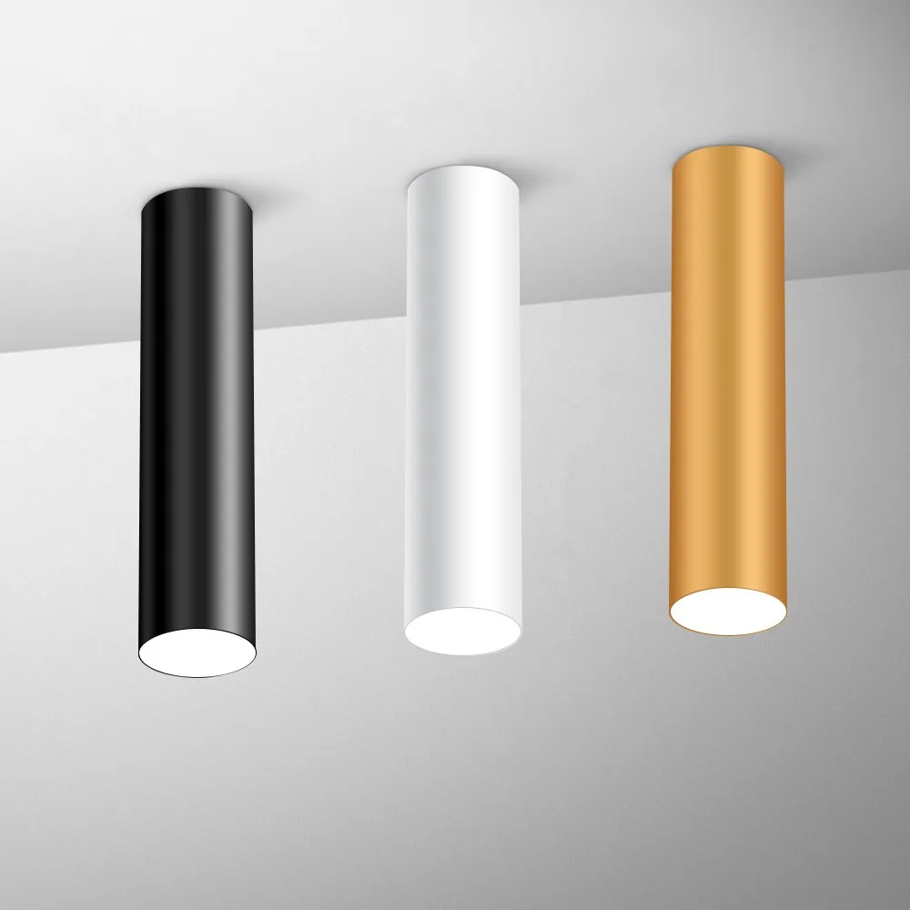 Dimmable Surface Mounted LED Downlight lamp Long tube LED Ceiling Spot