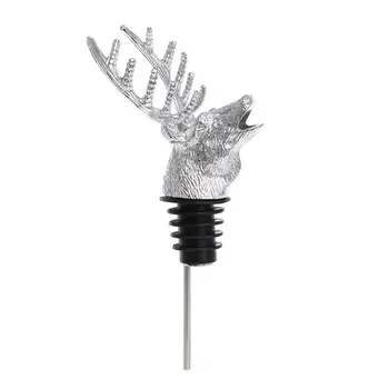 

Deer Head Wine Pourer Red Wine Stopper Aerator Bottle Wine Accessory Bar Stopper Creative Fashion Wine Accessories Tools LP F8W6