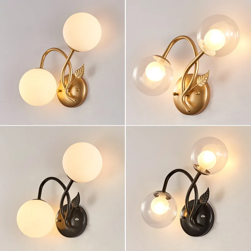 

New Style Bedroom Wall Lamp LED Hotel Bedside Wall Lamp Post-modern Simple Bedroom Lamp Northern European-Style Hallway Corridor