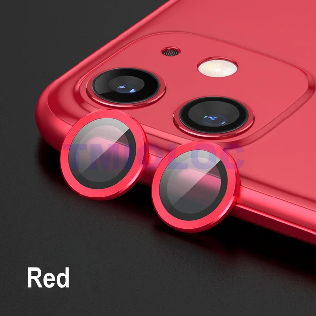 Funda De Lente De Cámara De Metal Para Iphone 11 Pro Max + 6d, Protector De  Pantalla De Vidrio, Anillo Protector 2 En 1, Parachoques - Carcasas Y  Estuches Para Móviles - AliExpress