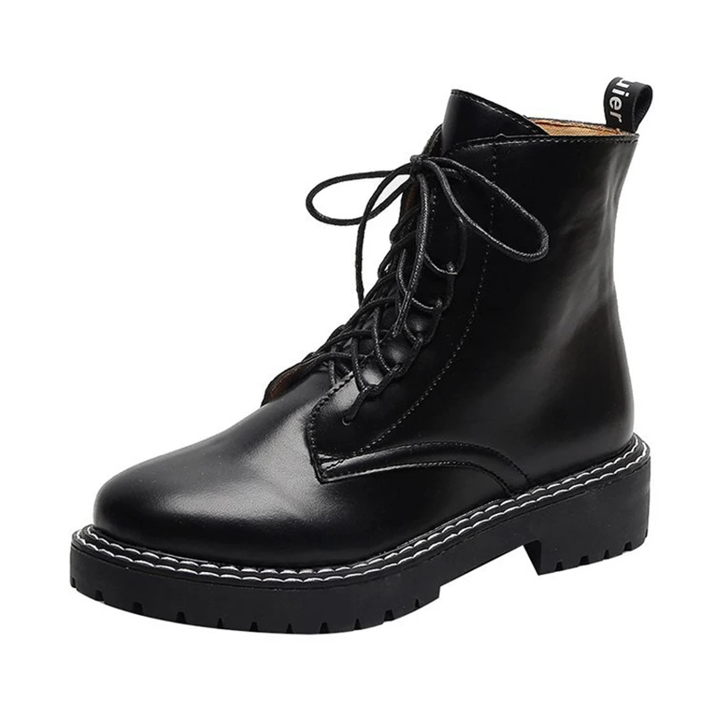 2019 новые женские ботинки Модные ботильоны зимняя теплая обувь Botas Feminina