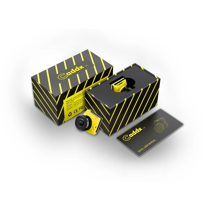 Caddx Ratel 1/1. 8 ''Starlight HDR OSD 1200TVL 16:9 4:3 NTSC/PAL переключаемый 1 66 мм/2 мм объектив FPV камера