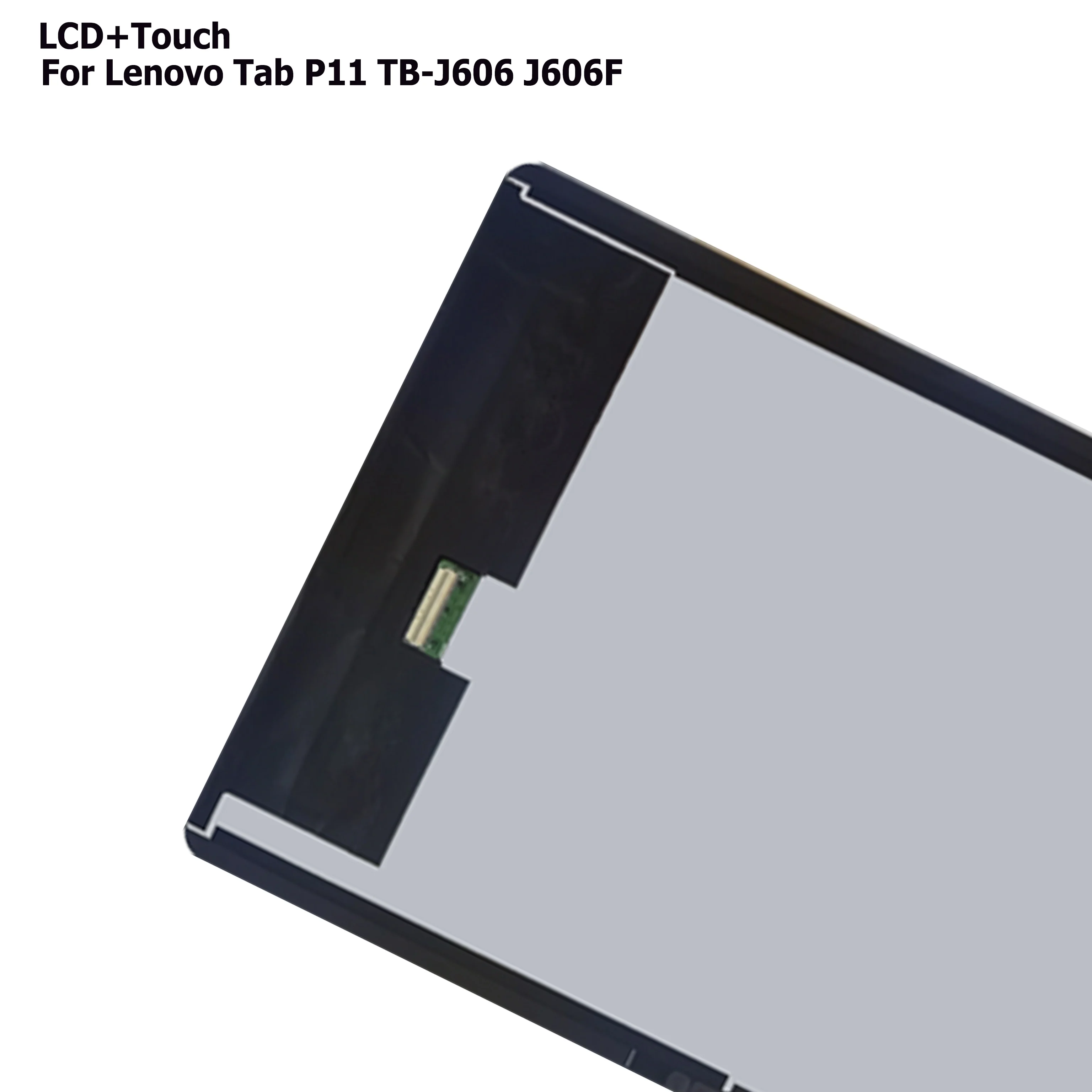 Écran De Remplacement Pour Lenovo Tab P11 / P11 Plus (TB-J606F, J606N, J606) - Kit LCD Tactile Complet 11 Pouces, Noir