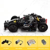 430Pcs Building Blocks 4CH 2.4G APP Phone Remote Control Car Monster Kart Brick Dual Motor Suspension Shockproof RC Car Toy Gift 6