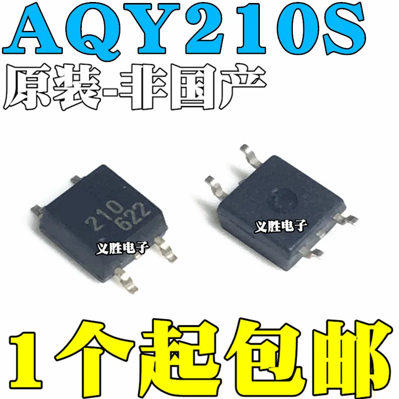 Nuovo E Originale Aqy210S Sop4 Isolatore Accoppiatore Relè Accoppiatore Luce 1.2 1.5 V Cc Ca 50 Ma, Accoppiatore Fotoelettrico Optoisolatore