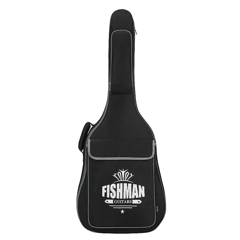 ELOS-FISHMAN гитары 41 дюймов Акустическая народная гитара Gig Bag Рюкзак Водонепроницаемый 10 мм с хлопковой подкладкой с двойным плечом