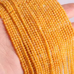 Wholesale Natural Stone Beads in Rose Quartz, Amethyst, and Agate for Jewelry Making and DIY Bracelet Crafting (Yellow Jade)