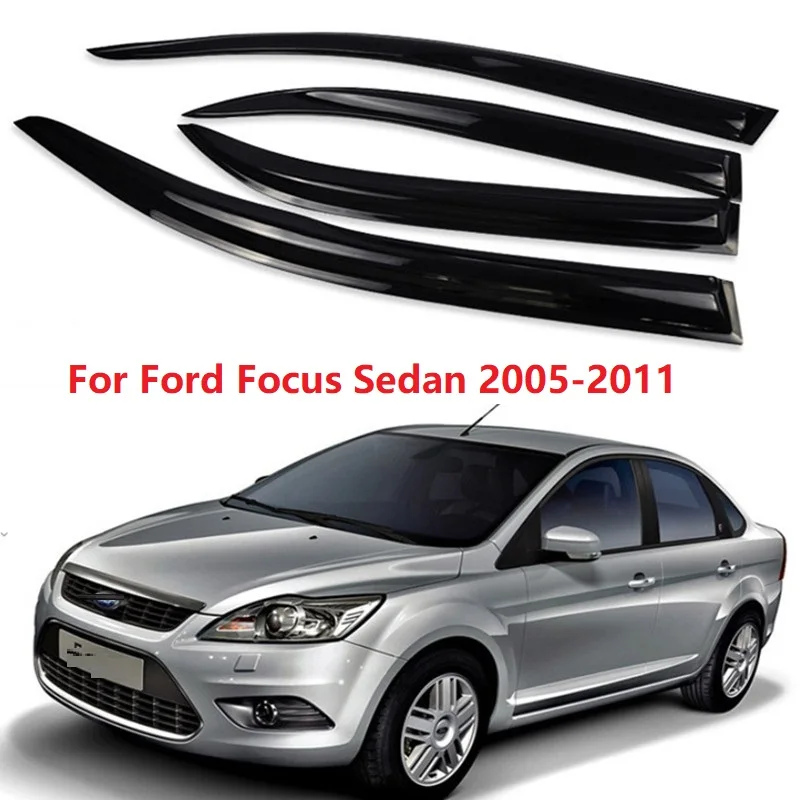 Козырек от солнца и дождя для Ford Focus Sedan 2005 2006 2007 2008 2009 2010 2011 | Автомобили мотоциклы