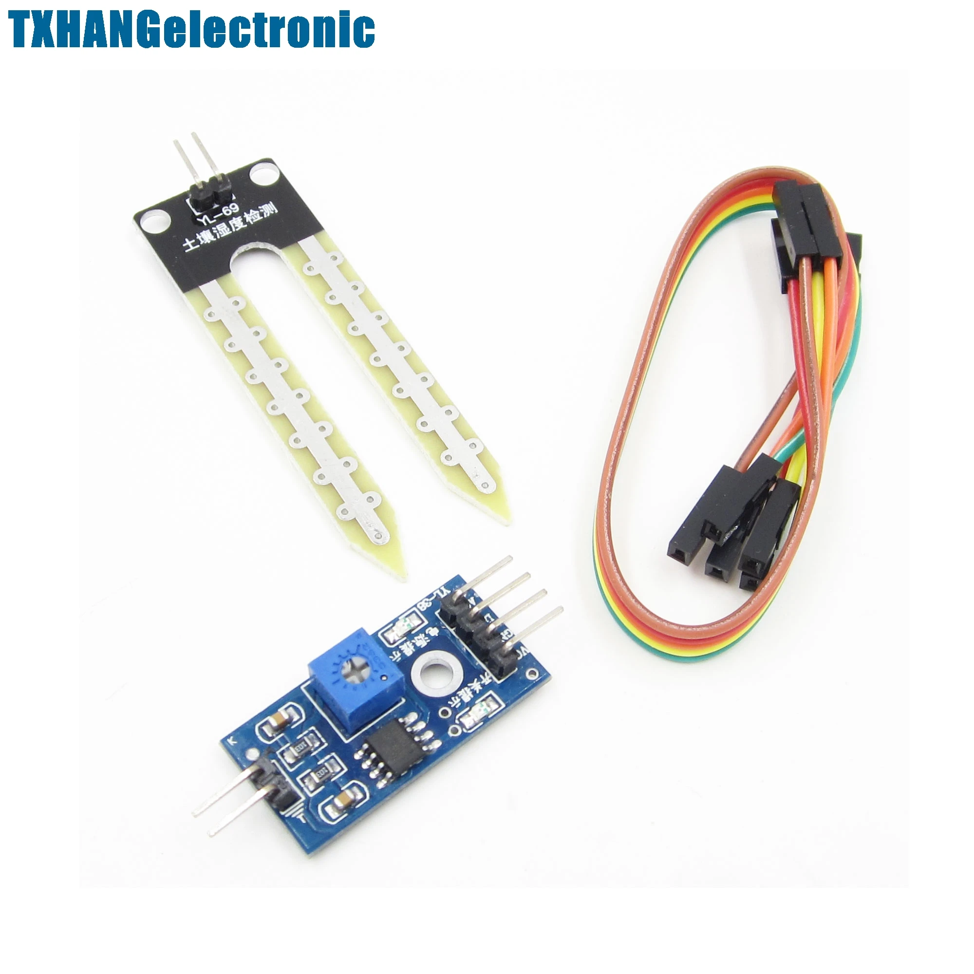 

1 soil moisture hygrometer detection module sensor electronics soil detector development board compatible board