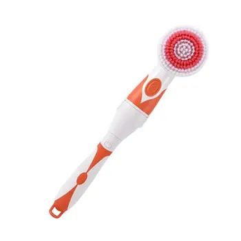 

Electric Bath Brush Multifunctional Bath Massage Rubbing Artifact Long Handle Rubbing Back Brush for Home Use