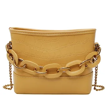 

2019 Fashion New High Quality Women's Designer Handbag with Stone Pattern Wild Chain PU Leather Shoulder Bag Messenger Bag