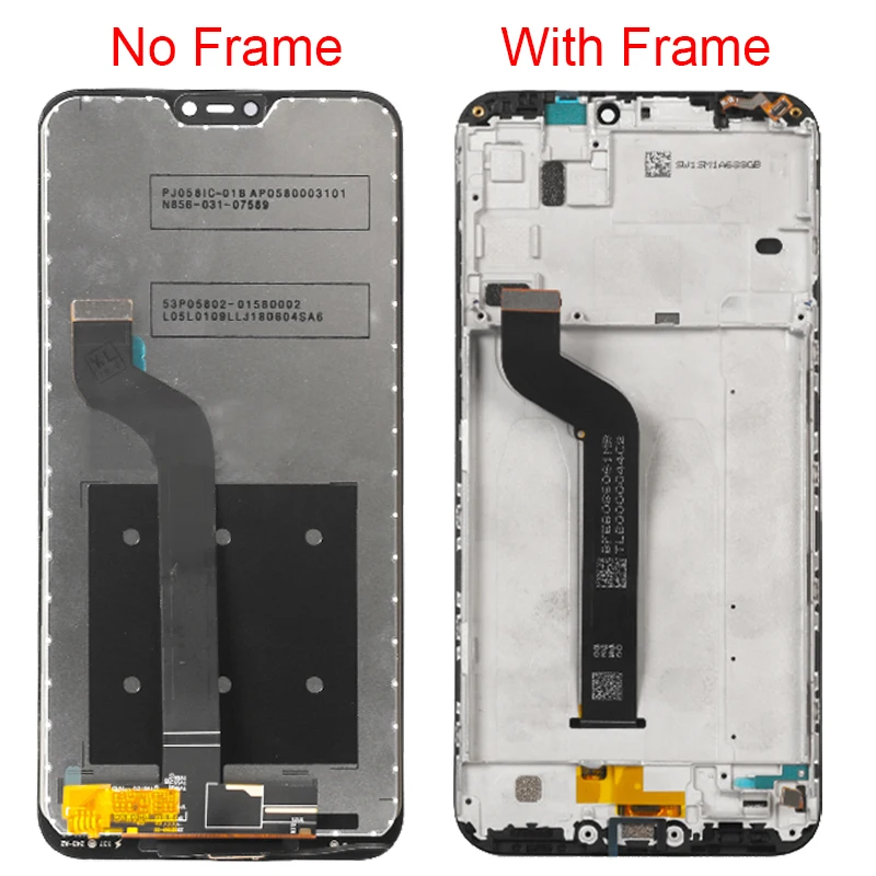 Оригинальный 10 дюймовый сенсорный дисплей для Xiaomi A2 Lite ЖК с рамкой экран в сборе 5