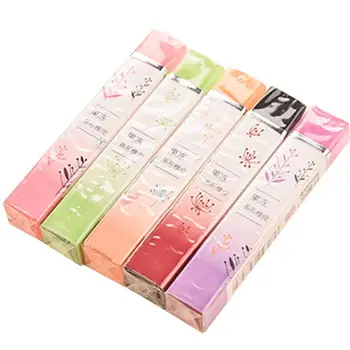 

10pcs Jelly Color Pencil Erasers Long Strip Rubber Eraser Art Drawing Correction Tool Office School Supply Student Gift