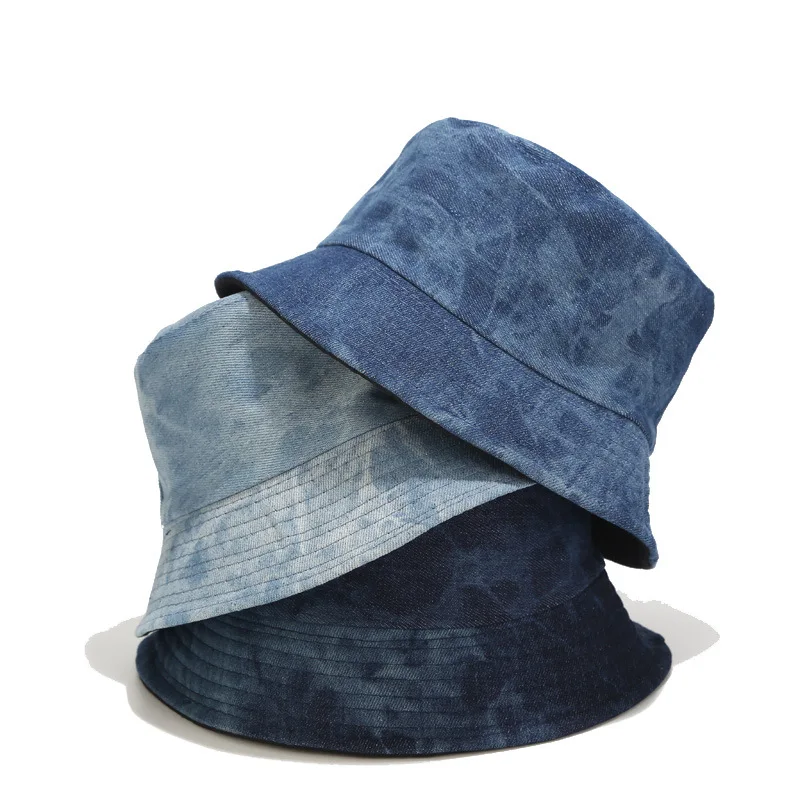

Denim Bucket Hat Reversible Foldable Fishing Hats For Men Women Hunting Cap Outdoor Fisherman Hat Panama Bucket Cap