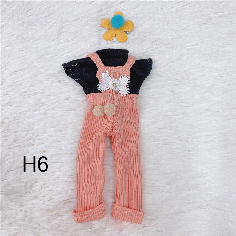 1/6 Bjd DOLL Clothes 30cm Toys Accessories Student Wear Plaid Skirt Fashion Dress Up Hat Clothes for Girl Princess Dress