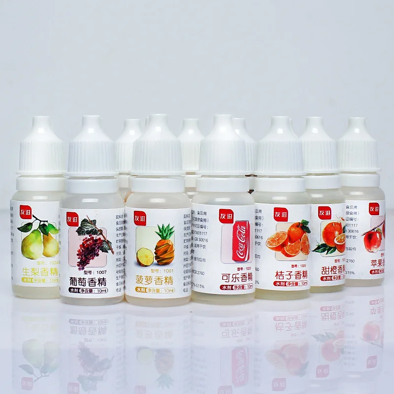 

10ml Diy Flavor For Fluffy Slime Polymer Clay Liquid Additive Glue For Slimes Charms Fruit Aroma Flavors Toy Accessories Kits