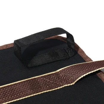 

STRONG HEAVY DUTY CANVAS LOG BAG FIREWOOD CARRIER DURABLE LOG CARRYING BAG