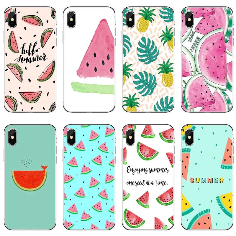 Summer Cartoon Watermelon Mobile Phone Case For Samsung Galaxy J7 J5 Prime pro J3 A7 A5 A3 2018 2017 2016 2015 | Мобильные телефоны