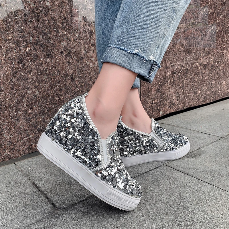 luxury wedge sneakers