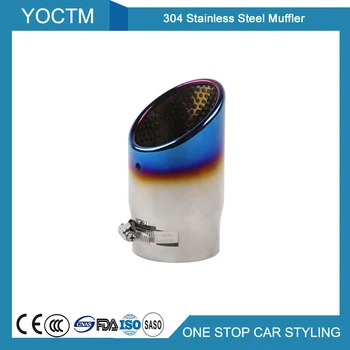 

for Jeep Wrangler JL 2018 2019 Rear Tail Exhaust Pipes Car Exterior Accessories 304 Stainless Steel Muffler Car Styling For Jeep