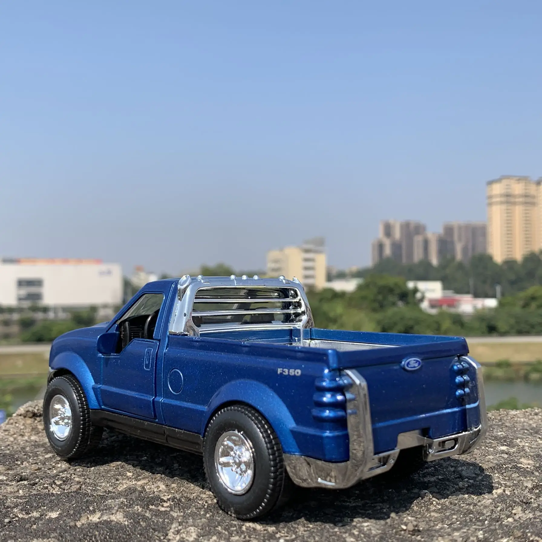 1:32 Пикап для Ford F350 сплав модель автомобиля 17 см в длину