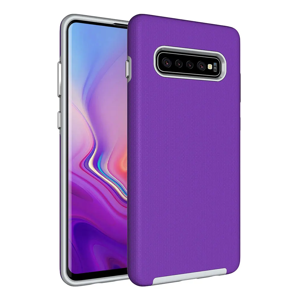 Чехол для samsung Galaxy S10 Plus 5g Note 10 9 8 S9 S8 S10e Armor TPU+ PC двухслойный противоударный прочный нескользящий чехол для телефона