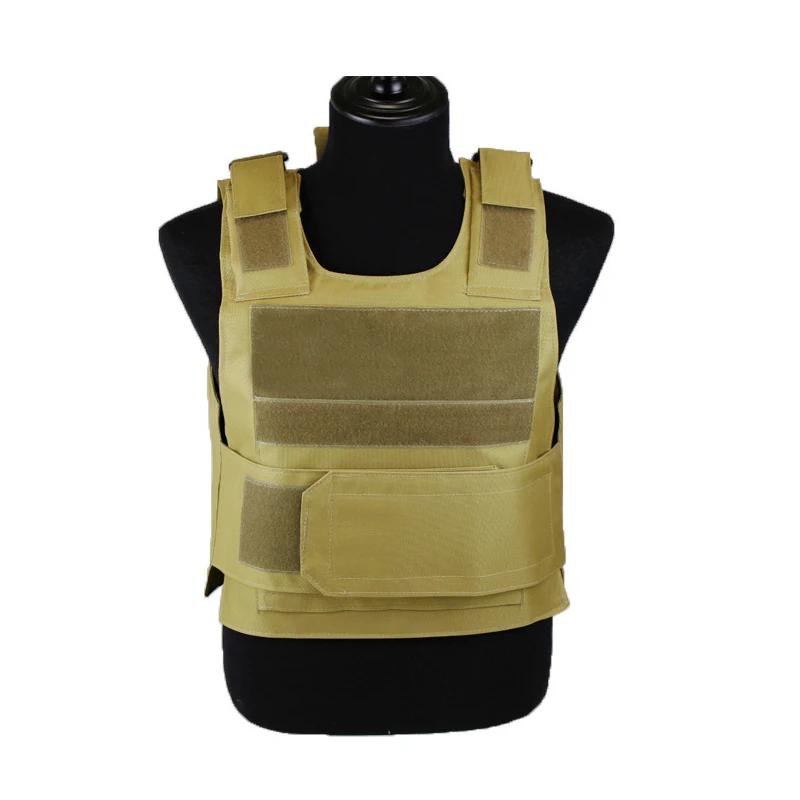 

Tactical Vest Adjustable Outdoor Hunting Airsoft Paintball Molle Vest With Back Protective Plate Carrier Training Protective