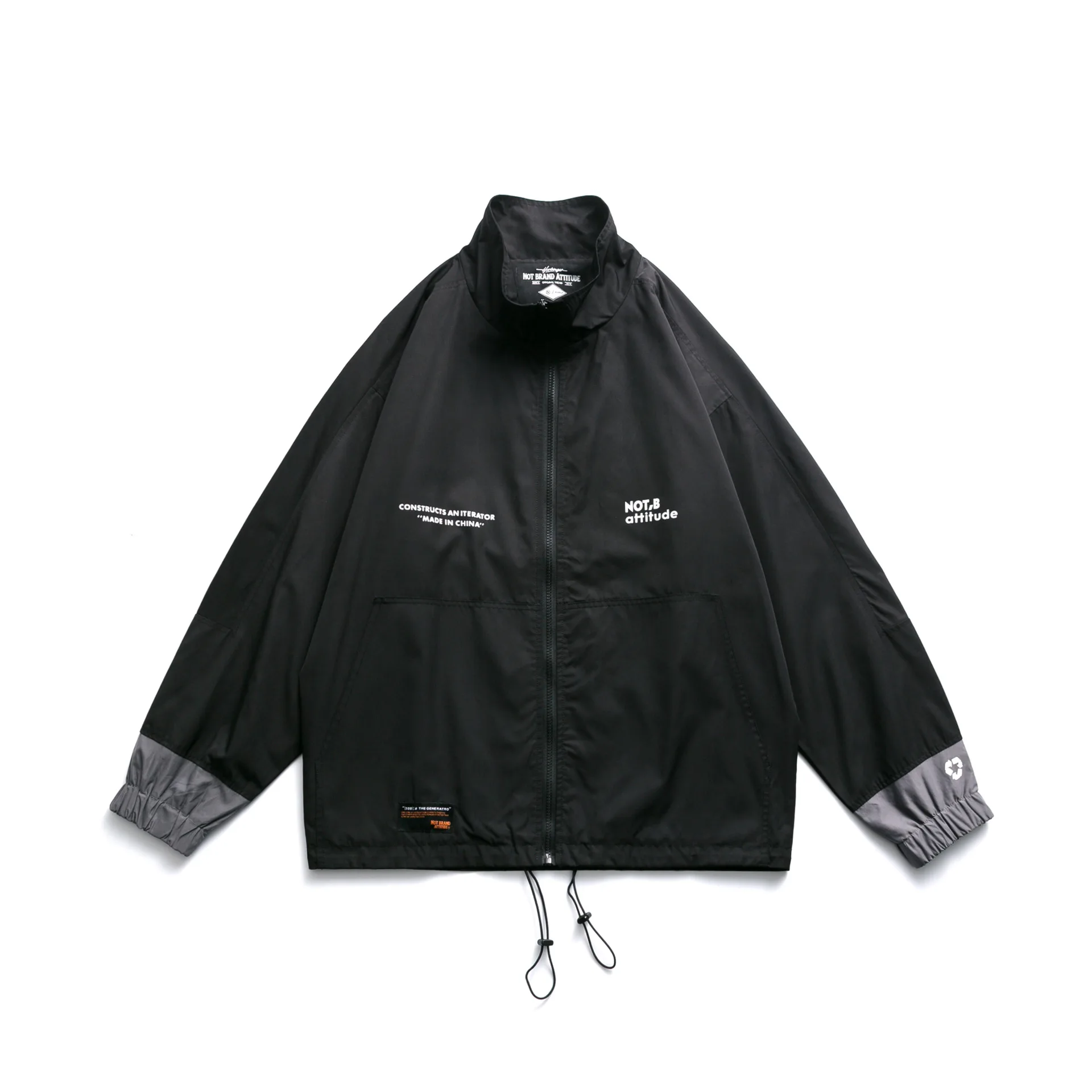 

City Where the Product 2020 Spring New Style Men Origional Back Printed Letter Raincoat Jacket MEN'S Outerwear Jacket