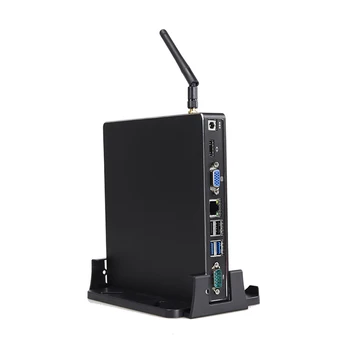 

Fanless Mini PC,Desktop Computer,Intel Celeron Quad Core J1900,BlackWindows 10/Ubuntu,[HUNSN BH08SL],(COM/VGA/HD/LAN)