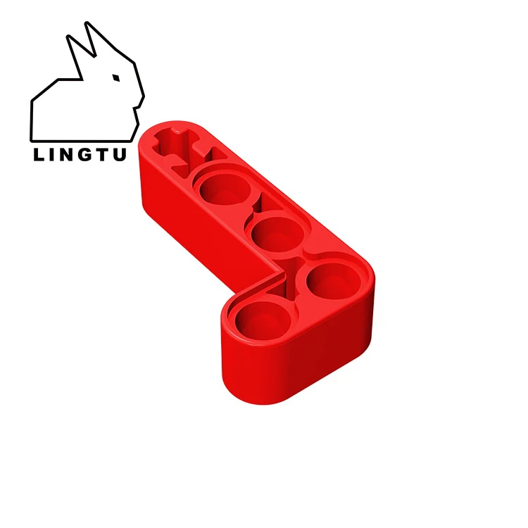 21 LINGTU строительный блок для бренда 32140 Liftarm 2x4 Толстый Technic Развивающие детские игрушки Nanoblock - Цвет: 21