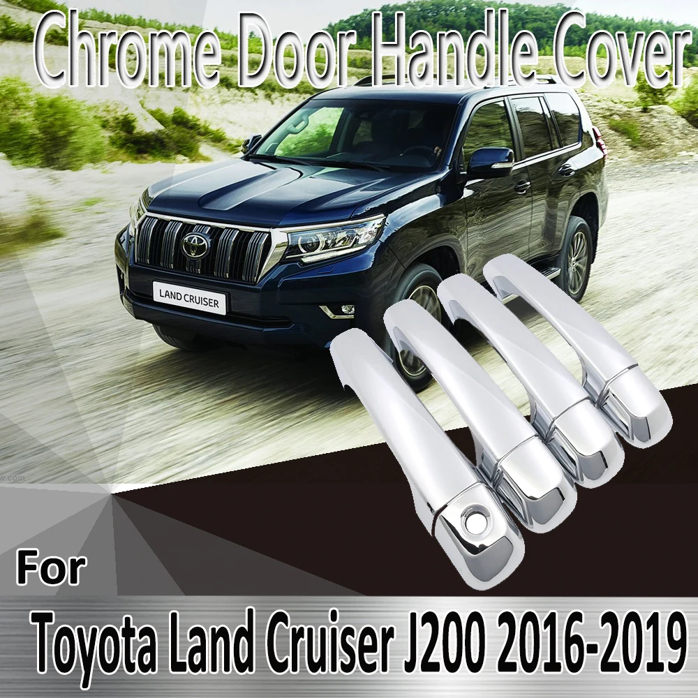 Наклейки для Toyota Land Cruiser J200 200 Roraima facelift 2016 ~ 2019 Декоративные Хромированные крышки