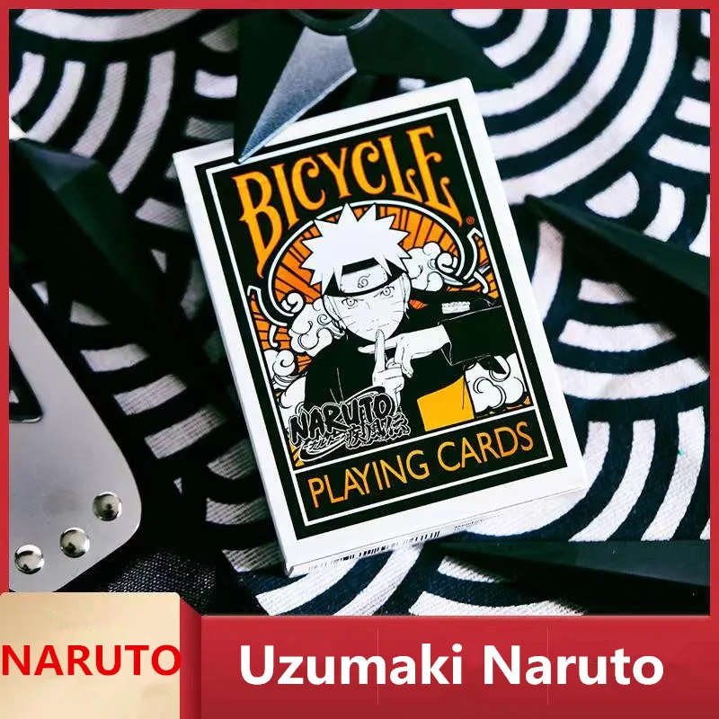 Poker Card Новинка Аниме Наруто Узумаки Наруто косплей реквизит Orochimaru покер карточка 54 шт./компл. ребенок взрослый бумажная игральная карта подарки коллекция - Цвет: Poker Card