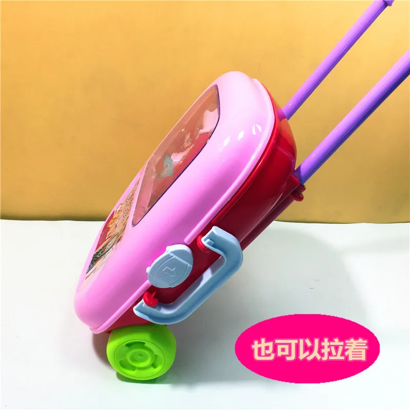 

CHILDREN'S Toy Princess Cosmetic Box Model Play House Dresser Storage Box 3-6 a Year of Age GIRL'S Birthday Gift