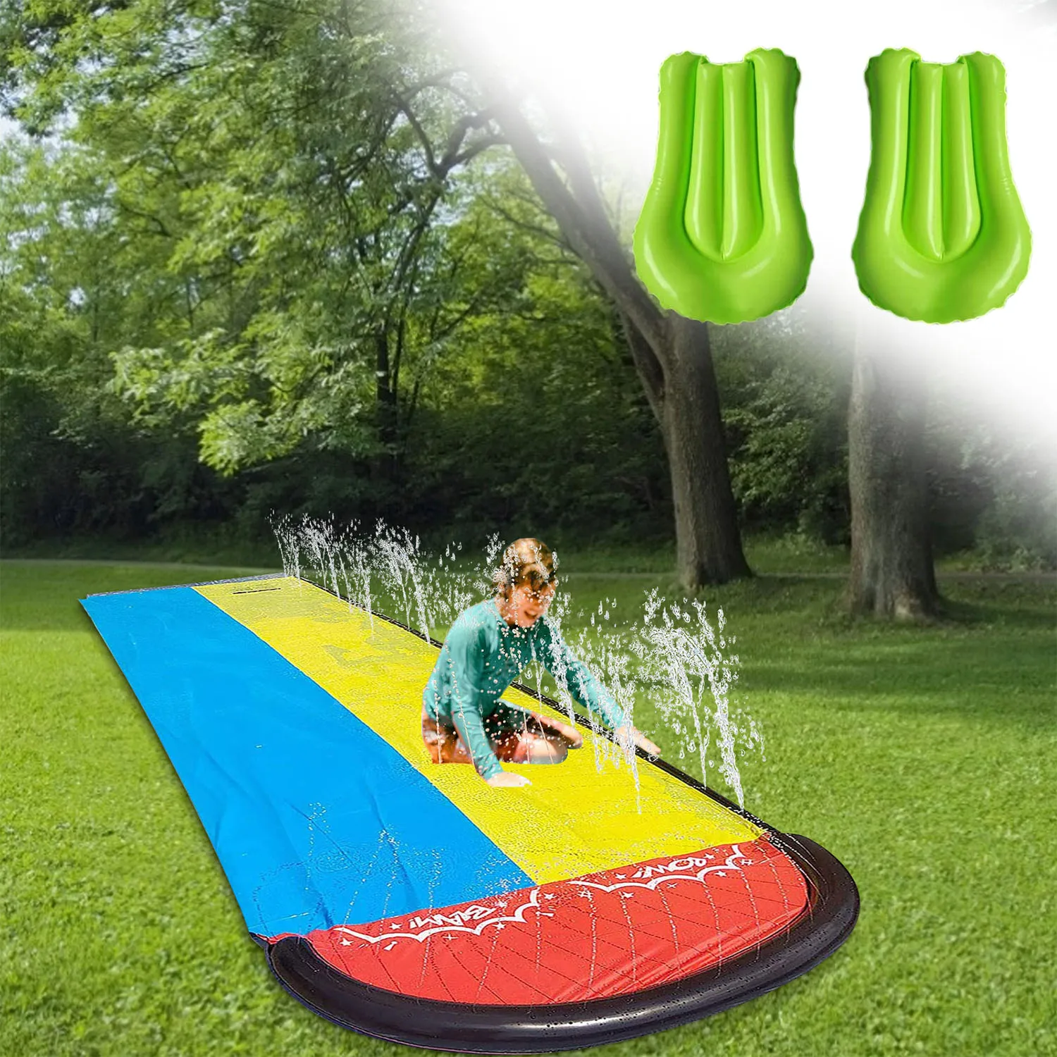 Toys & Hobbies Pools & Water Fun Double Single Inflatable Water Slide