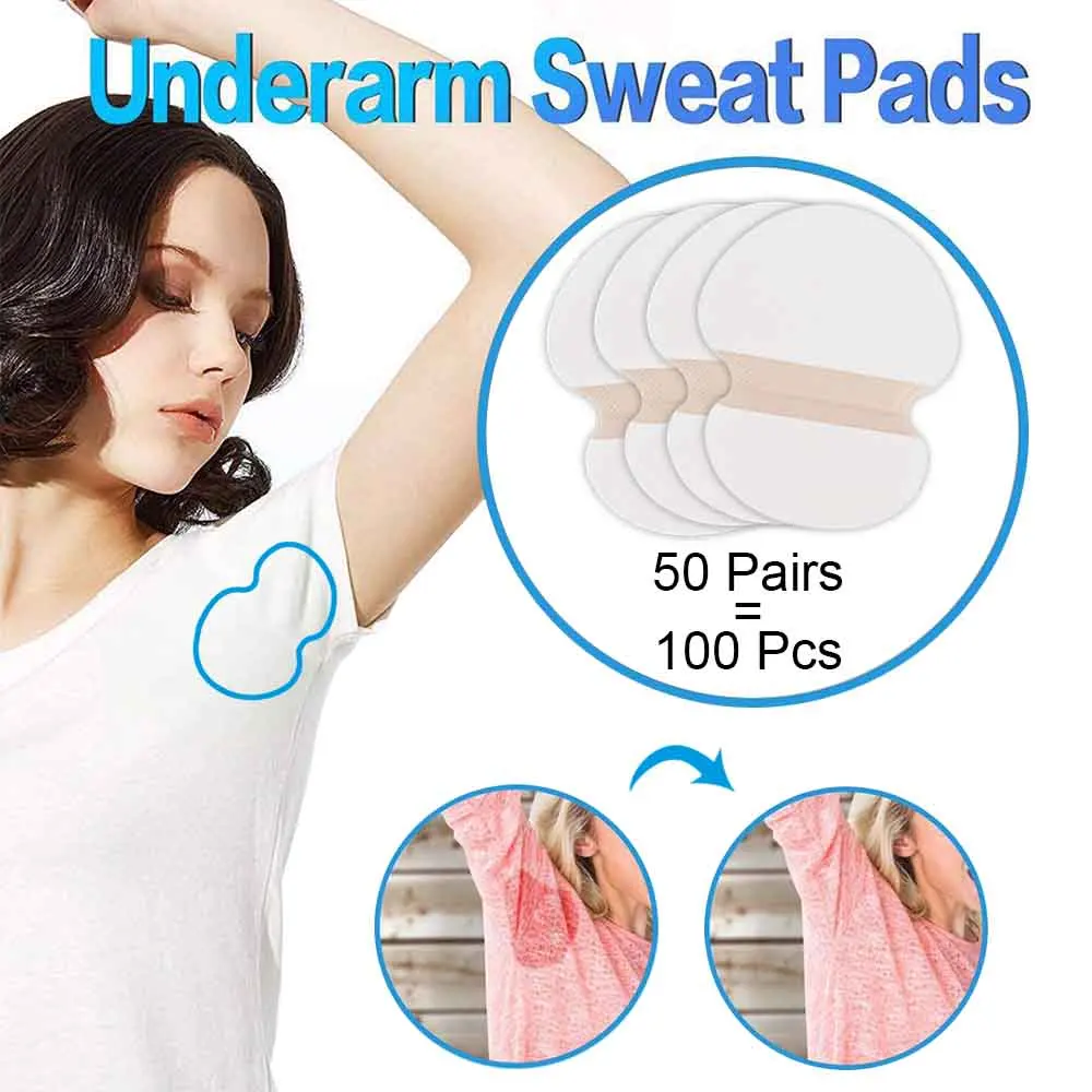 80 SWEAT PADS,DRESS SHIELDS for underarm sweat& stains 