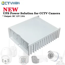 CTVMAN UPS güç güvenlik kamerası DC 12V güç kaynağı 12V güç adaptörü CCTV güç kaynağı