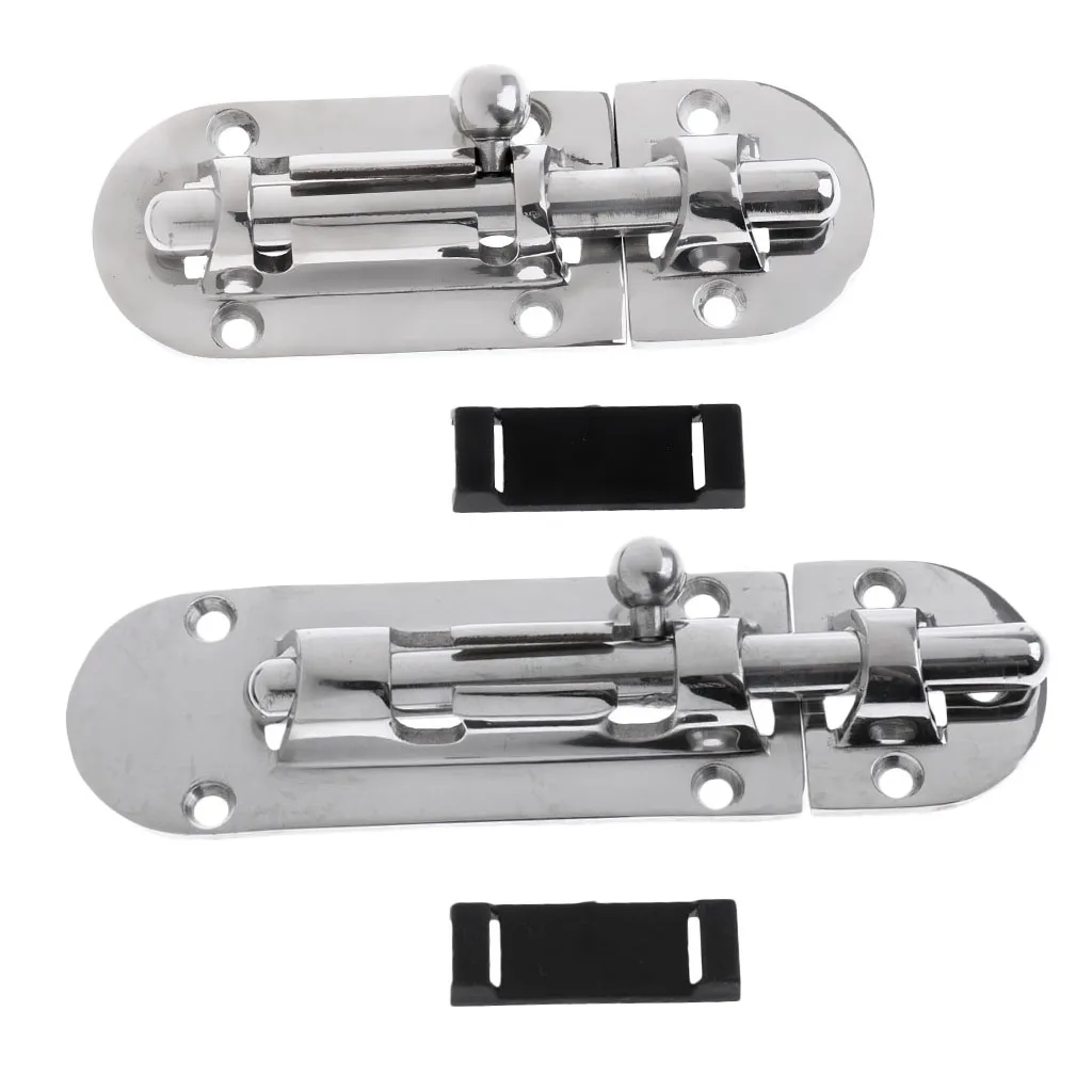 Stainless Steel Latch Sliding Lock Barrel Bolt Universal Compatible for